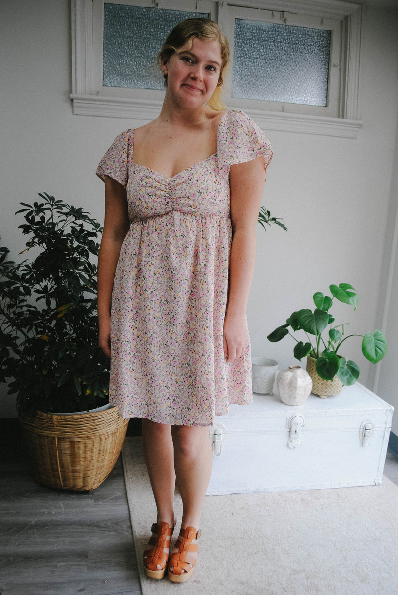 Fancy Free Floral Dress Piccolo Boutique LLC