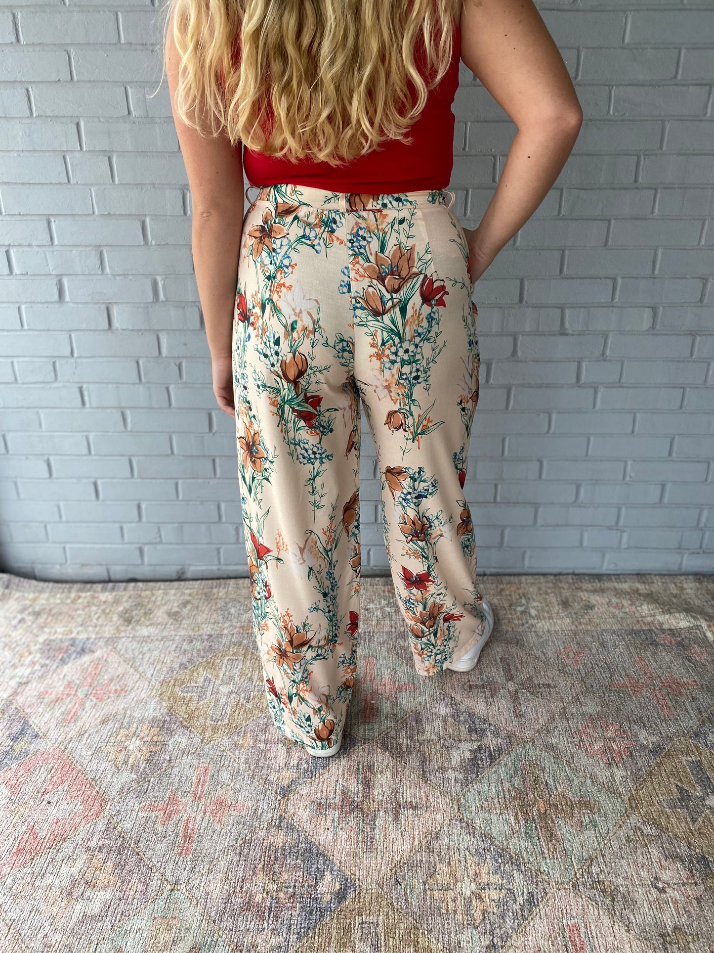 All the Right Flowers Pant