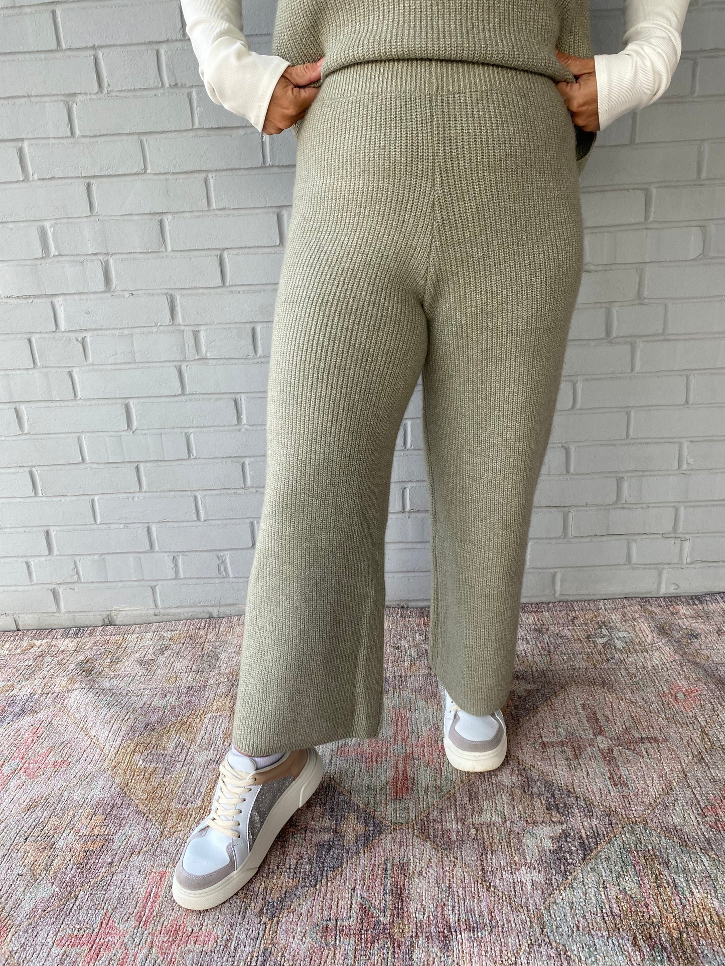 Olive You to Pieces Sweater Pants