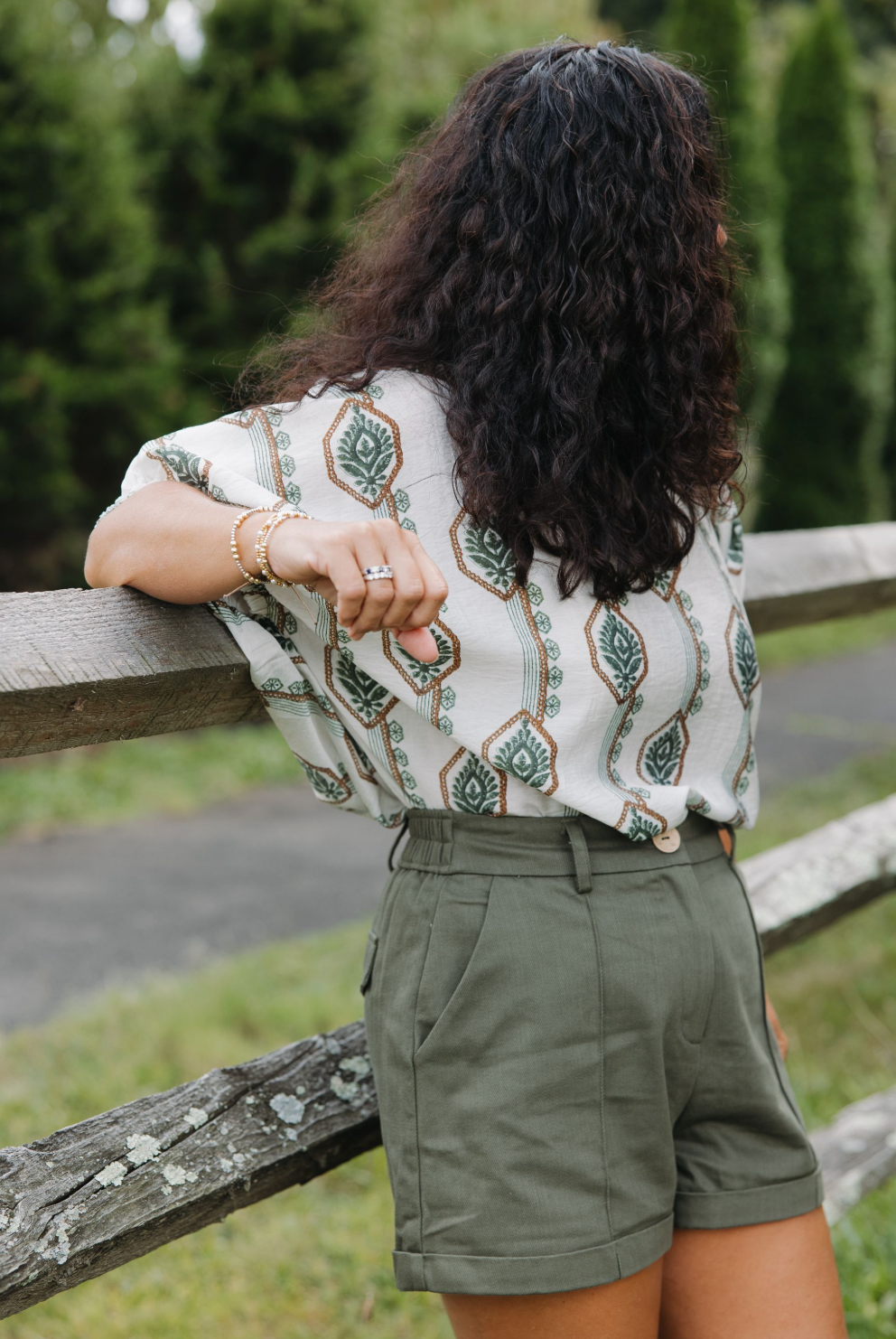 Olive Branch Shorts – Piccolo Boutique LLC