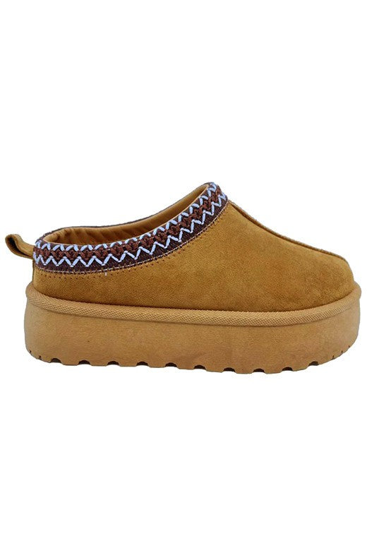 Laura Slip on Chestnut- PRE-ORDER Available 11/24