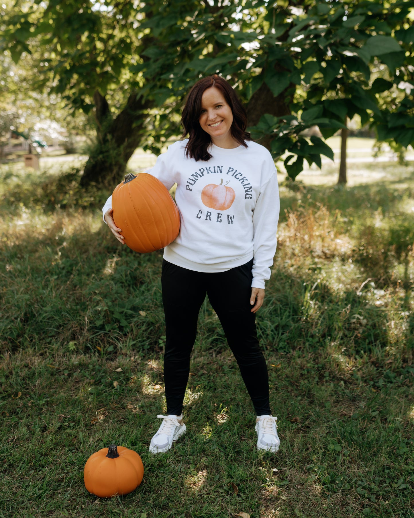 Pumpkin Picking Crew Sweatshirt