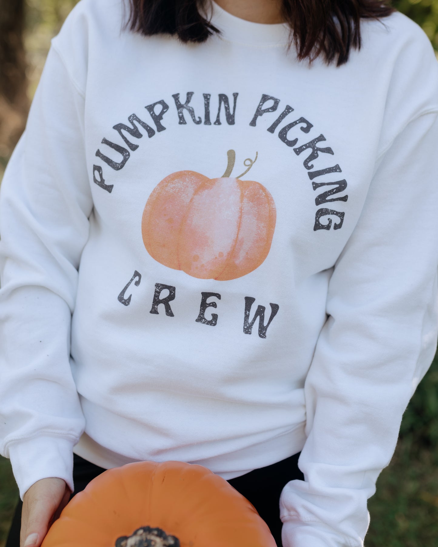 Pumpkin Picking Crew Sweatshirt