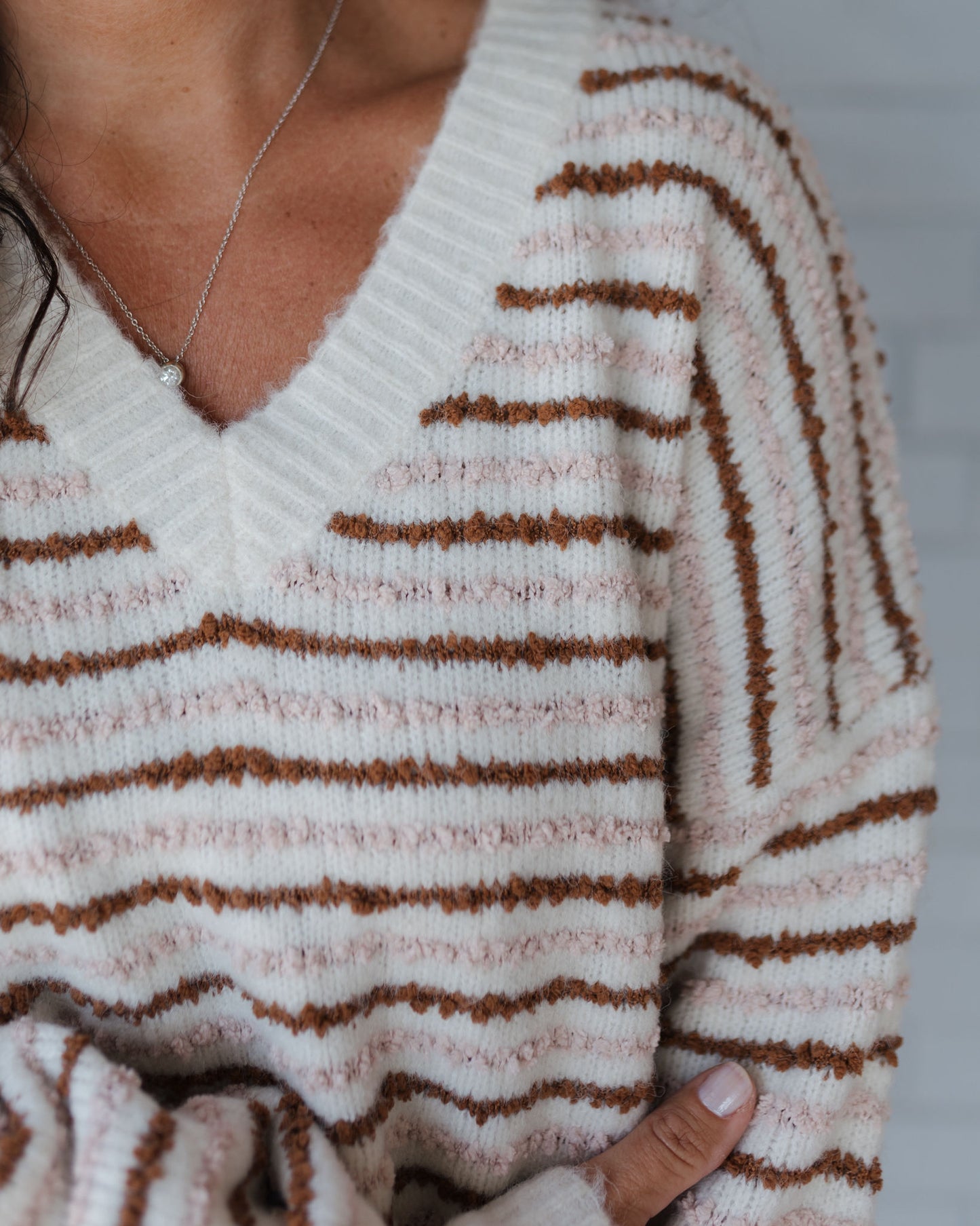 Load image into Gallery viewer, Neapolitan Striped Sweater
