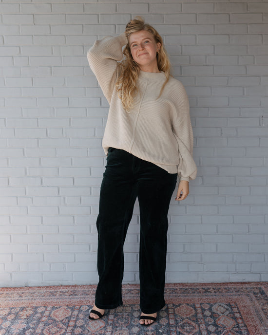 Load image into Gallery viewer, Eleanor Sweater in Beige
