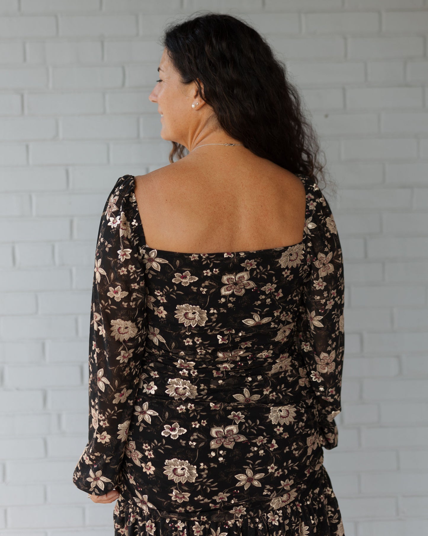 Paisley and Pretty Ruched Dress