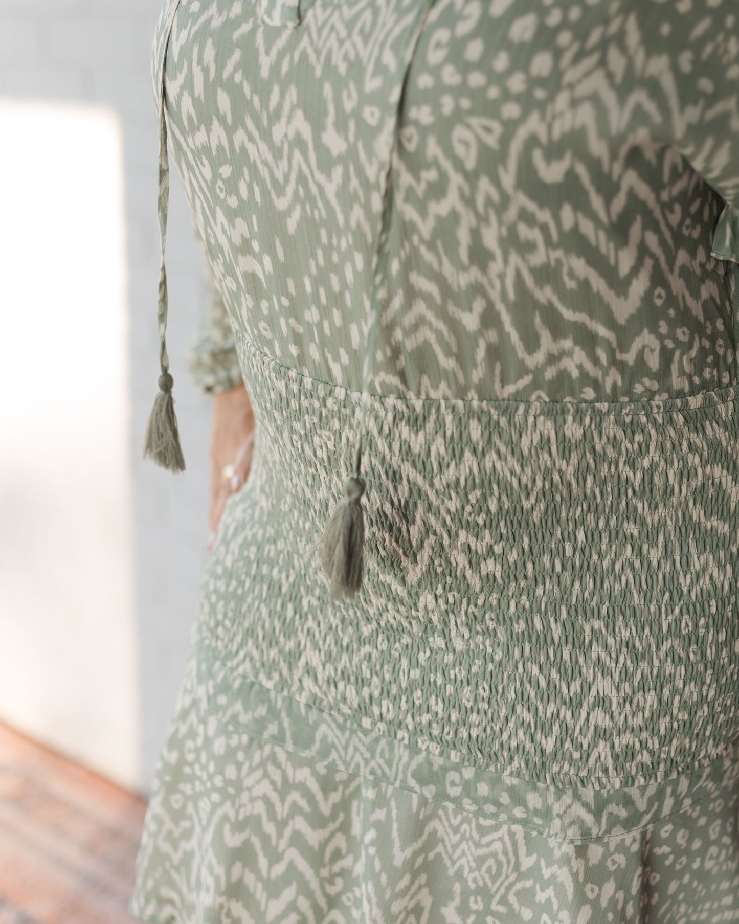 Lovely Sage Dress