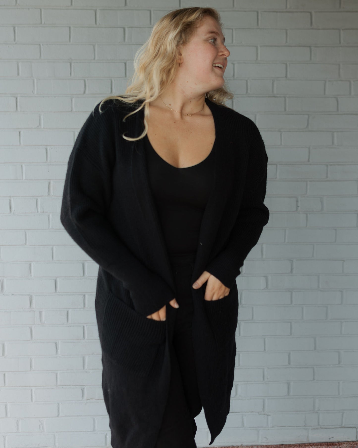 Perfect for Me Cardigan Black