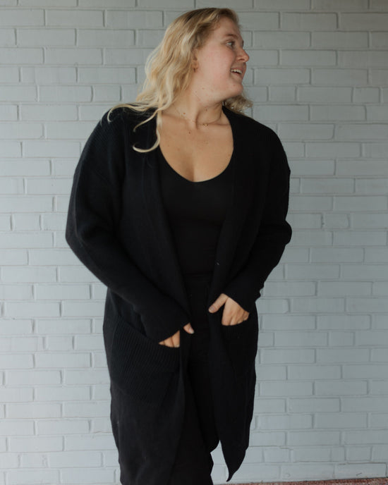 Perfect for Me Cardigan Black