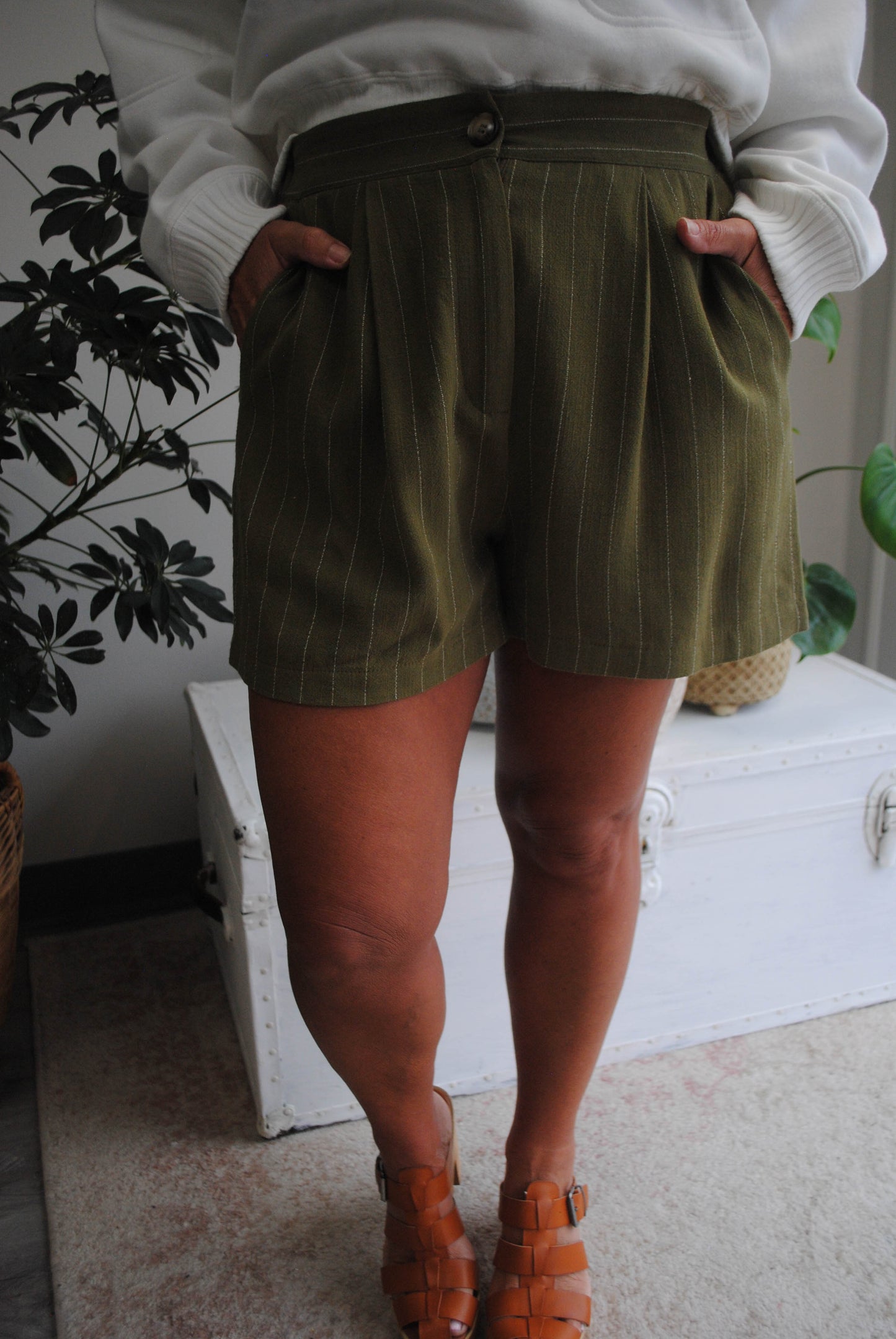 Prepped and Ready Shorts Olive