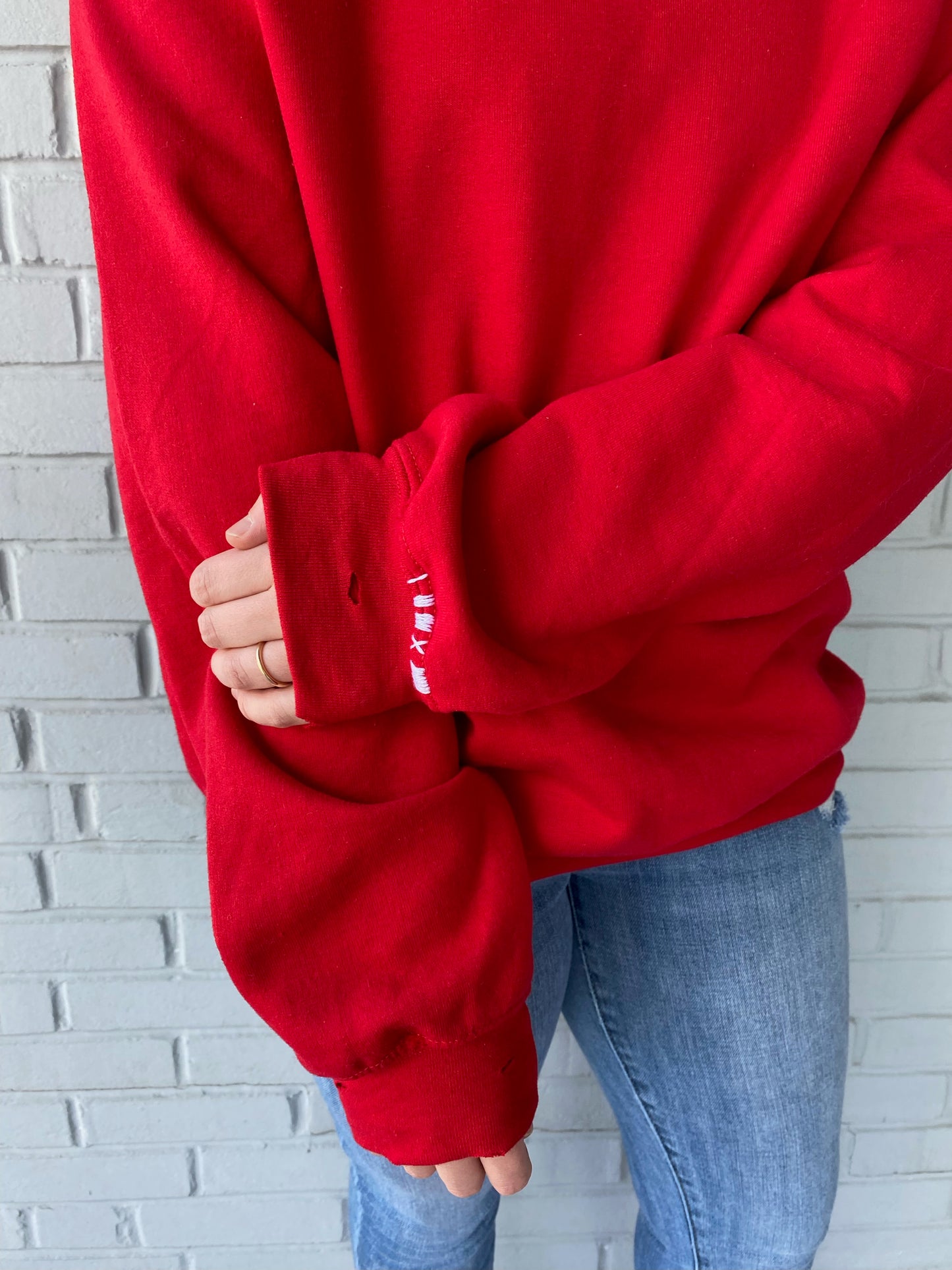 Go Phils Embroidered Crewneck