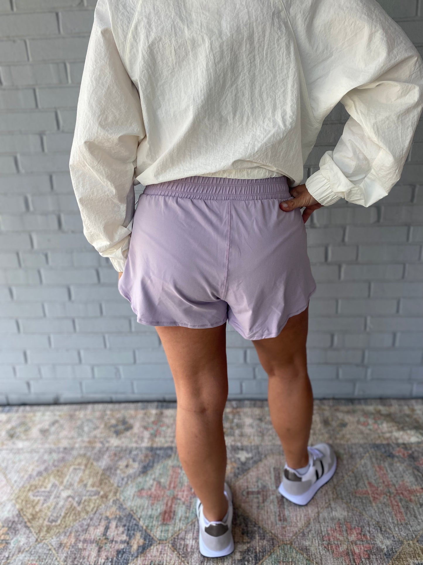 Runner Girl Shorts Lavender