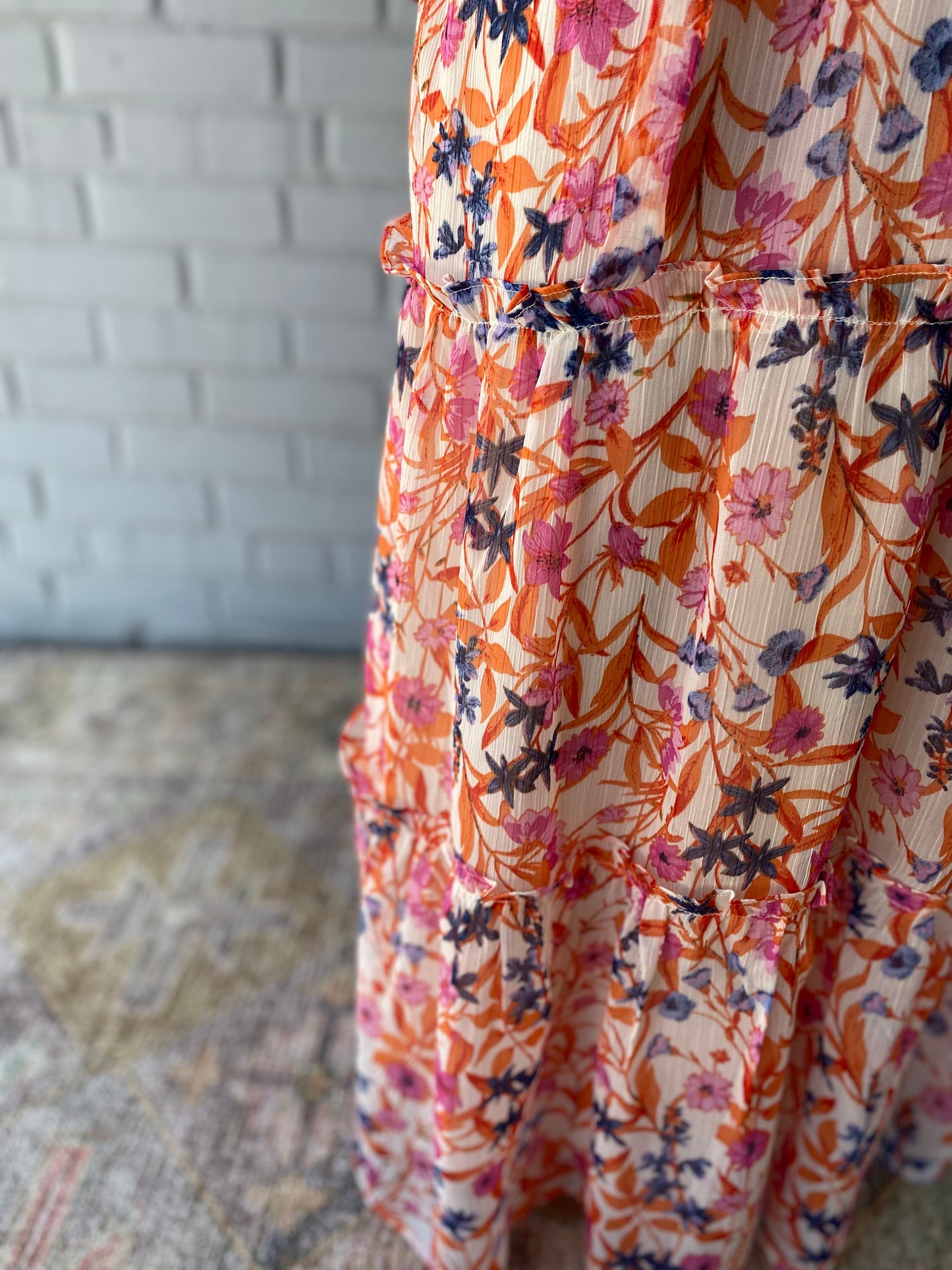 Caroline Floral Maxi Dress