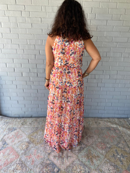 Caroline Floral Maxi Dress