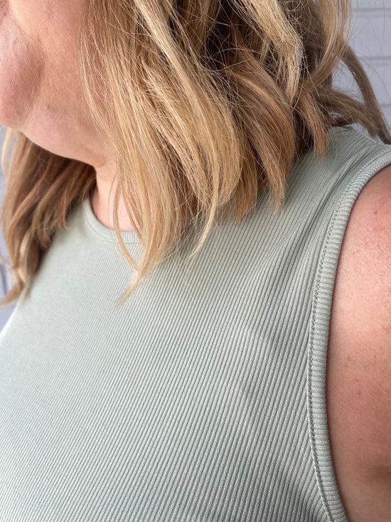 Mariella Tank in Sage