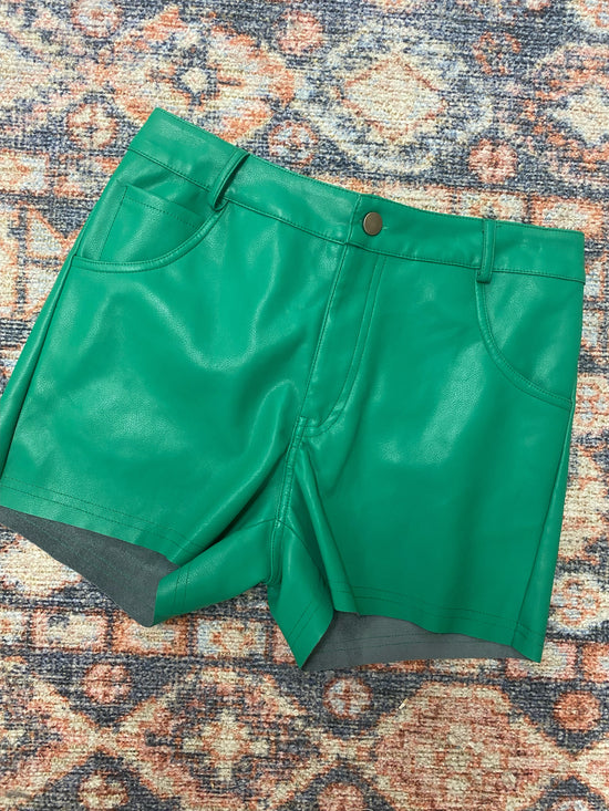 Load image into Gallery viewer, Lilypad Green Shorts
