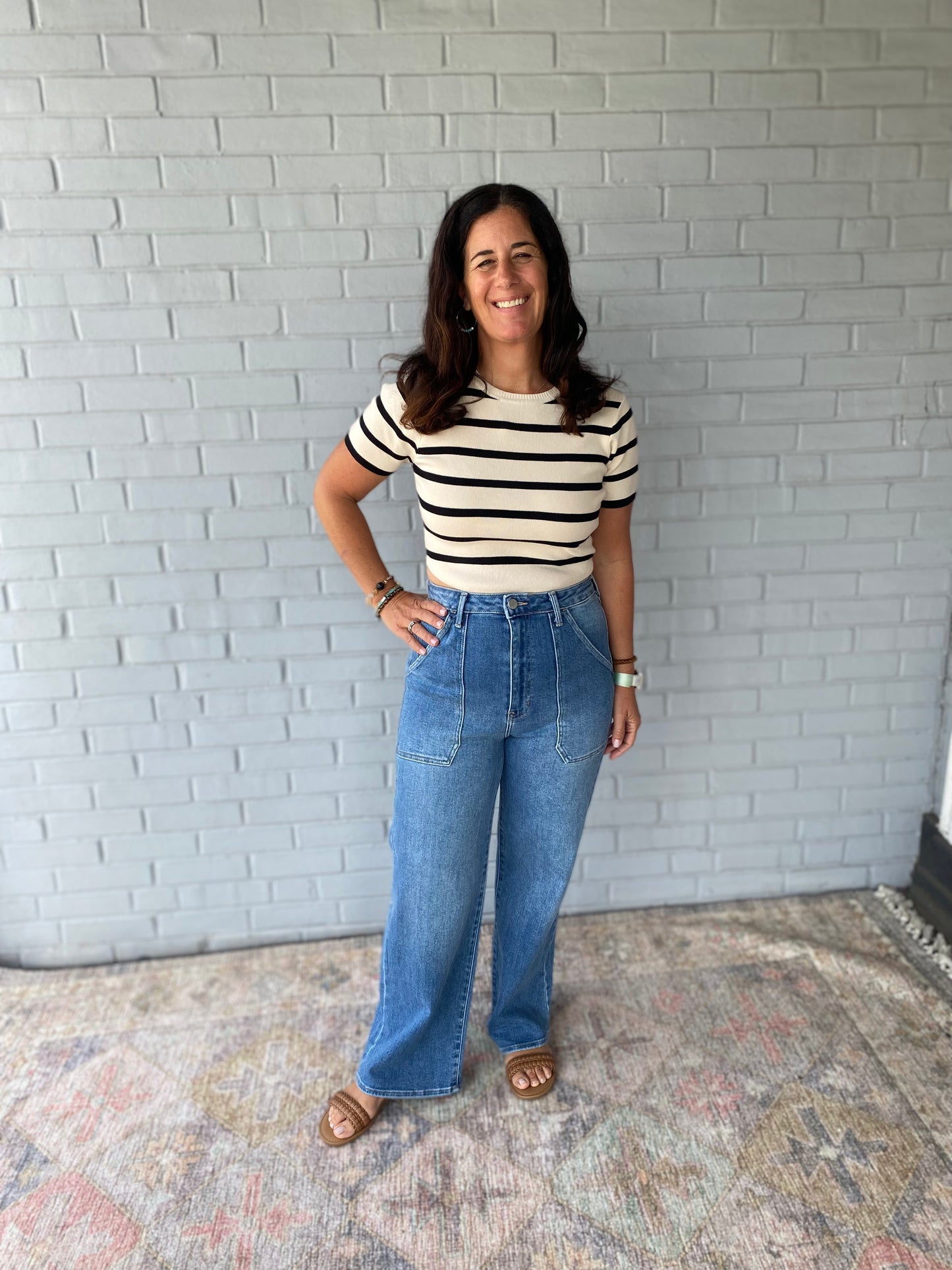 Stripe Delight Top