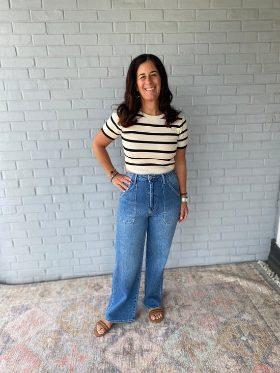 Stripe Delight Top