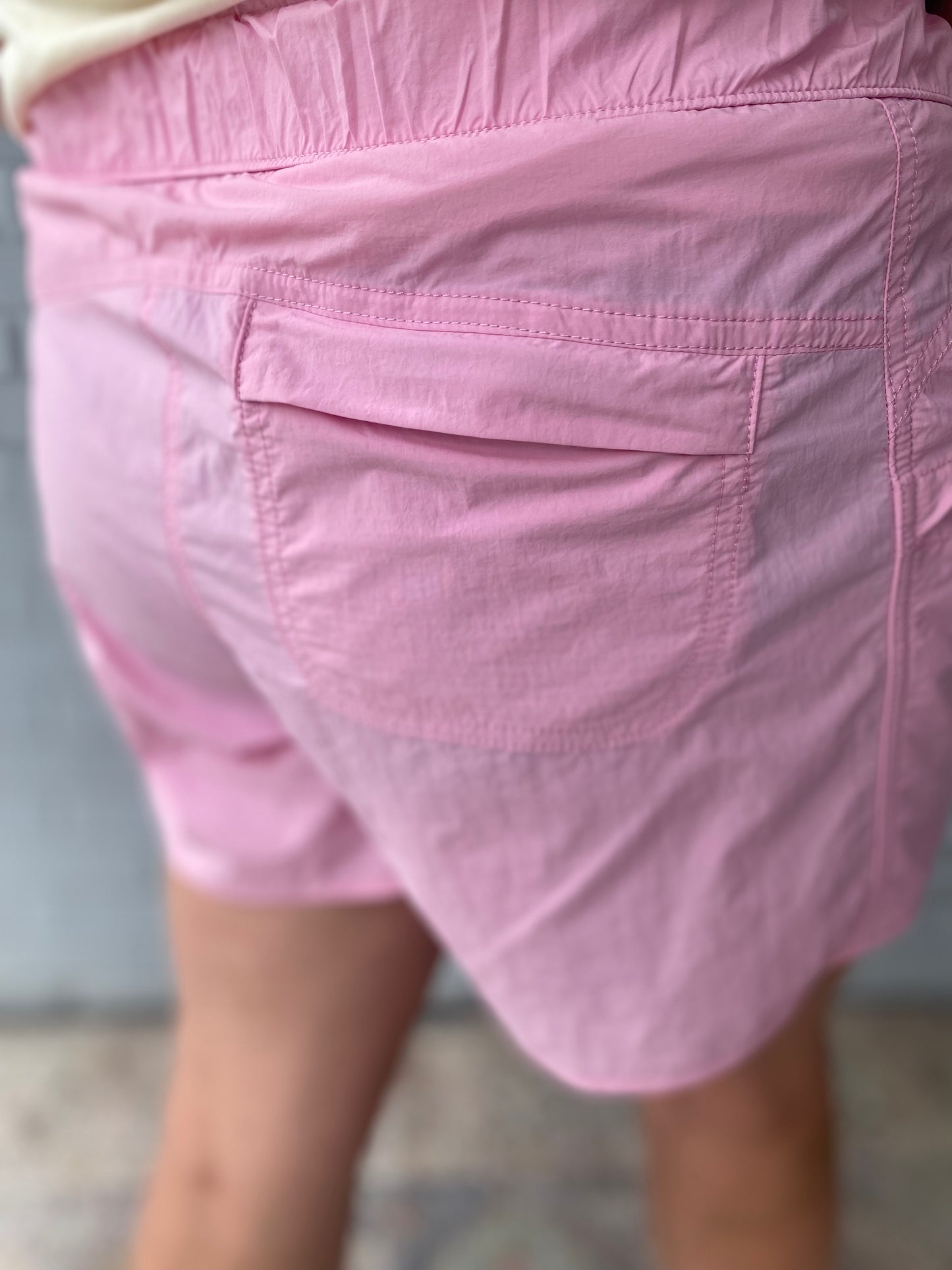 Running the World Pink Shorts