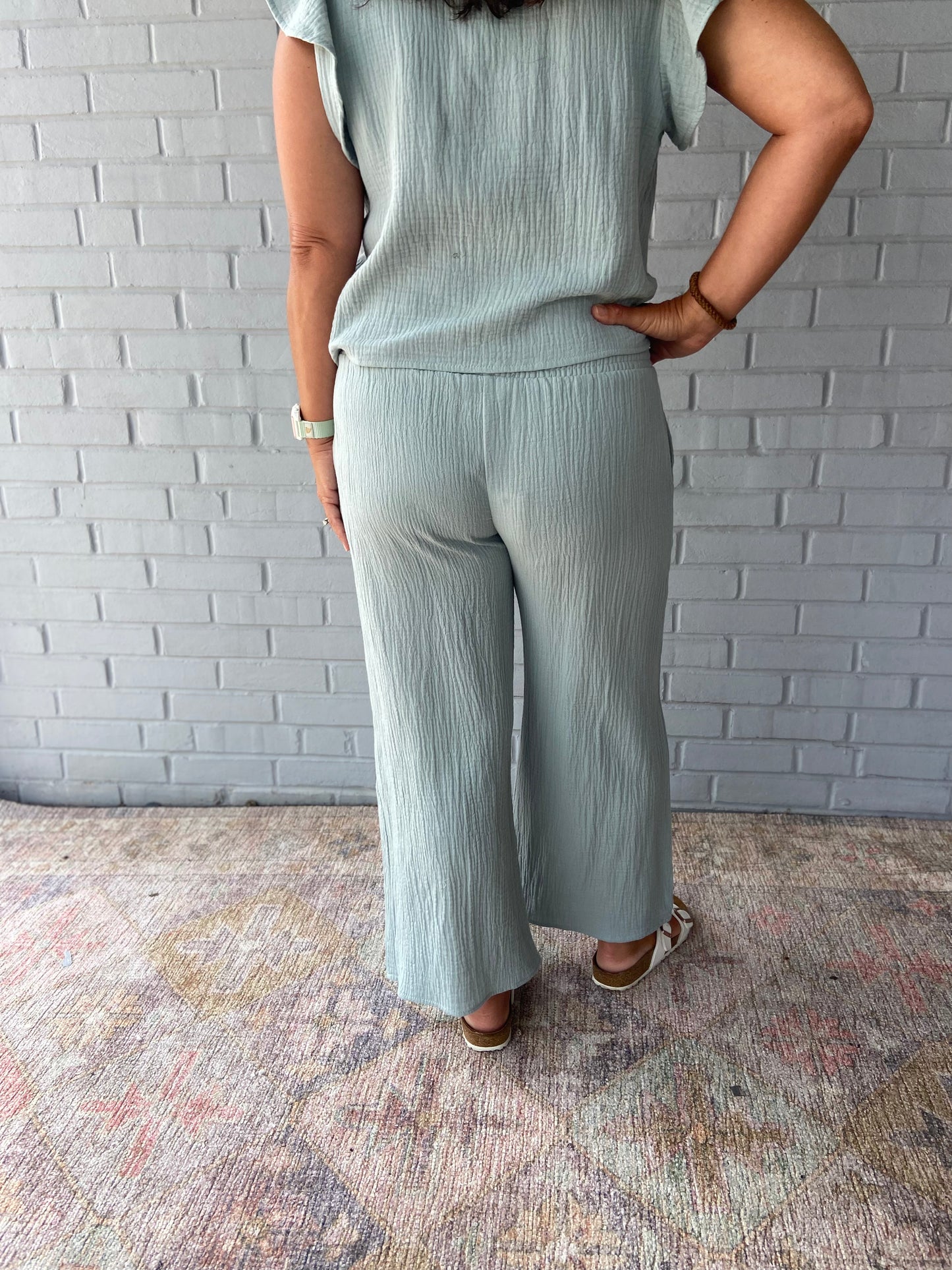 Seaside Breeze Gauze Pants