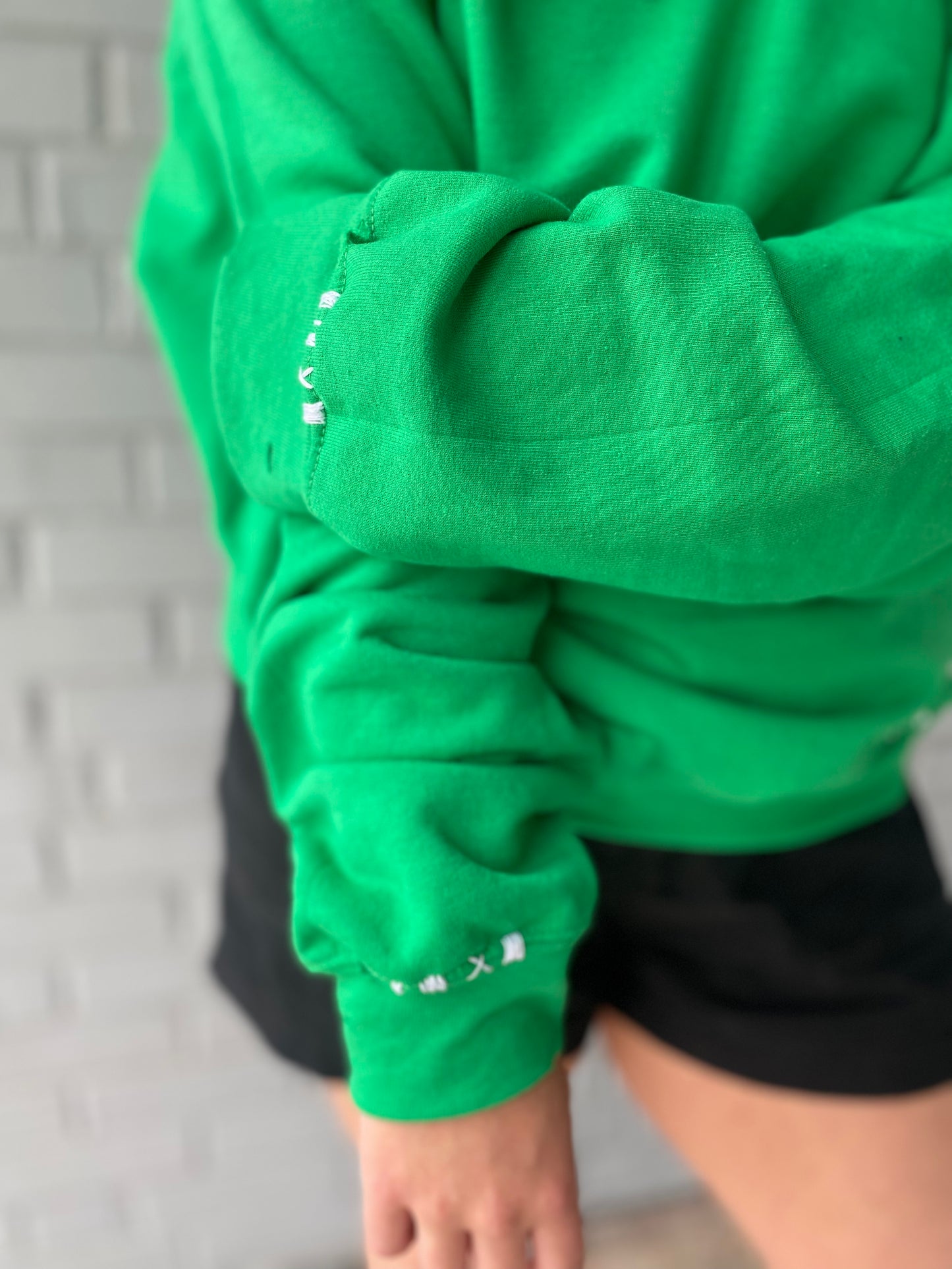 Bird Gang Embroidered Crewneck