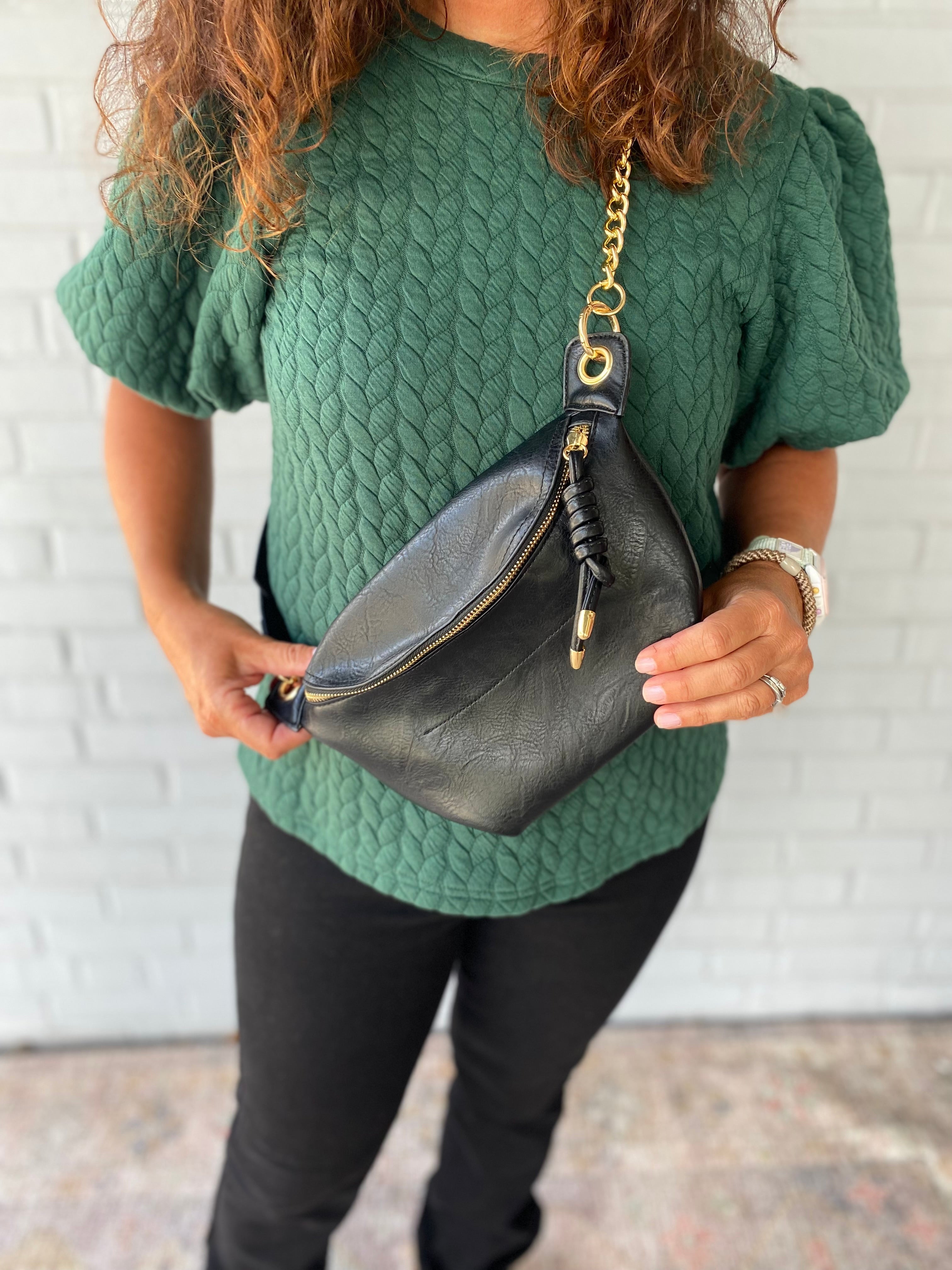 Roaming Around Convertible Bag in Black Piccolo Boutique LLC