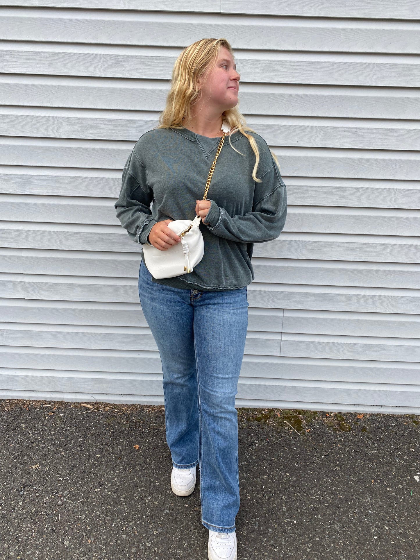 Hunter Green Crewneck