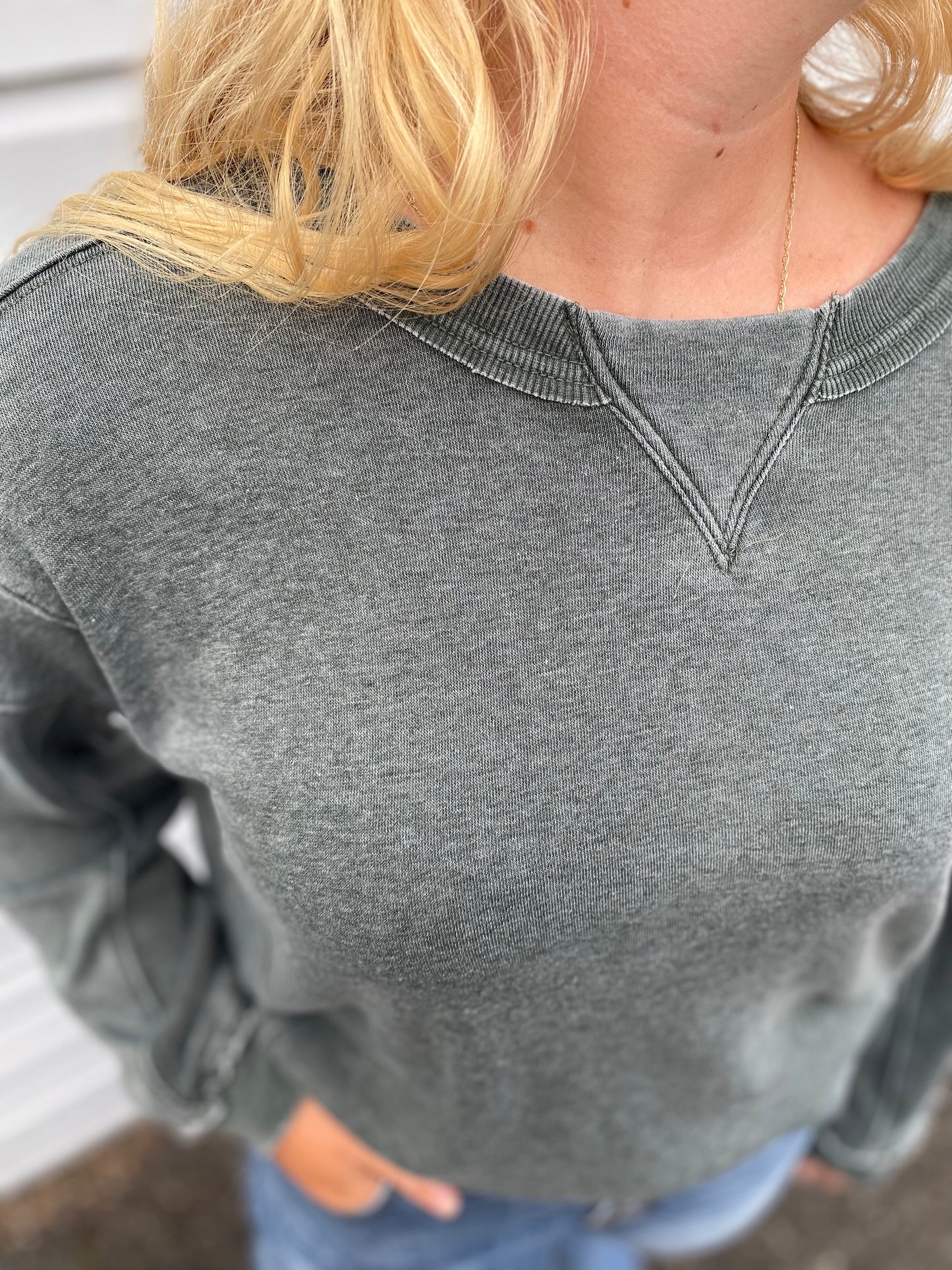 Hunter Green Crewneck