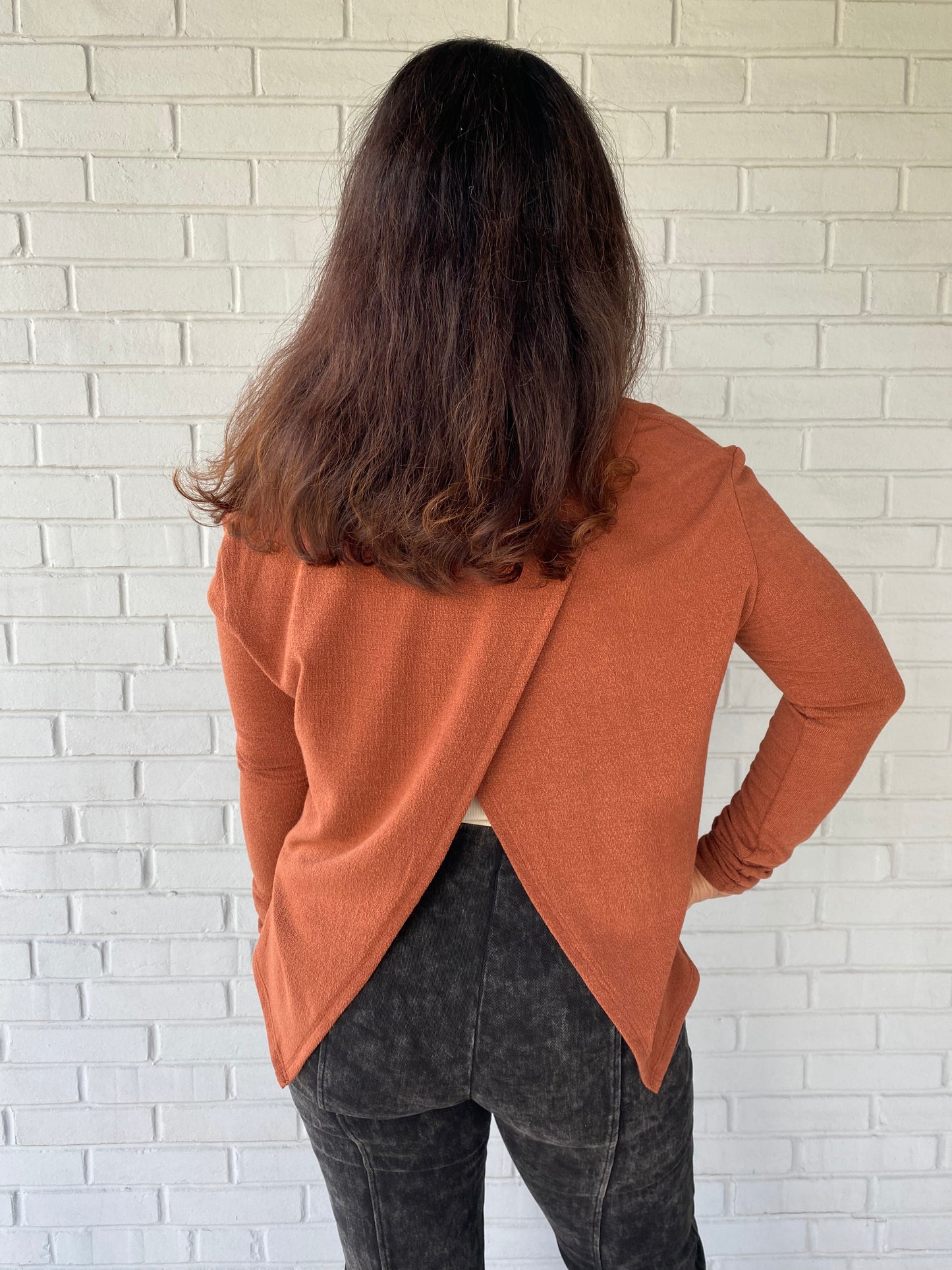 Stacy Top Rust