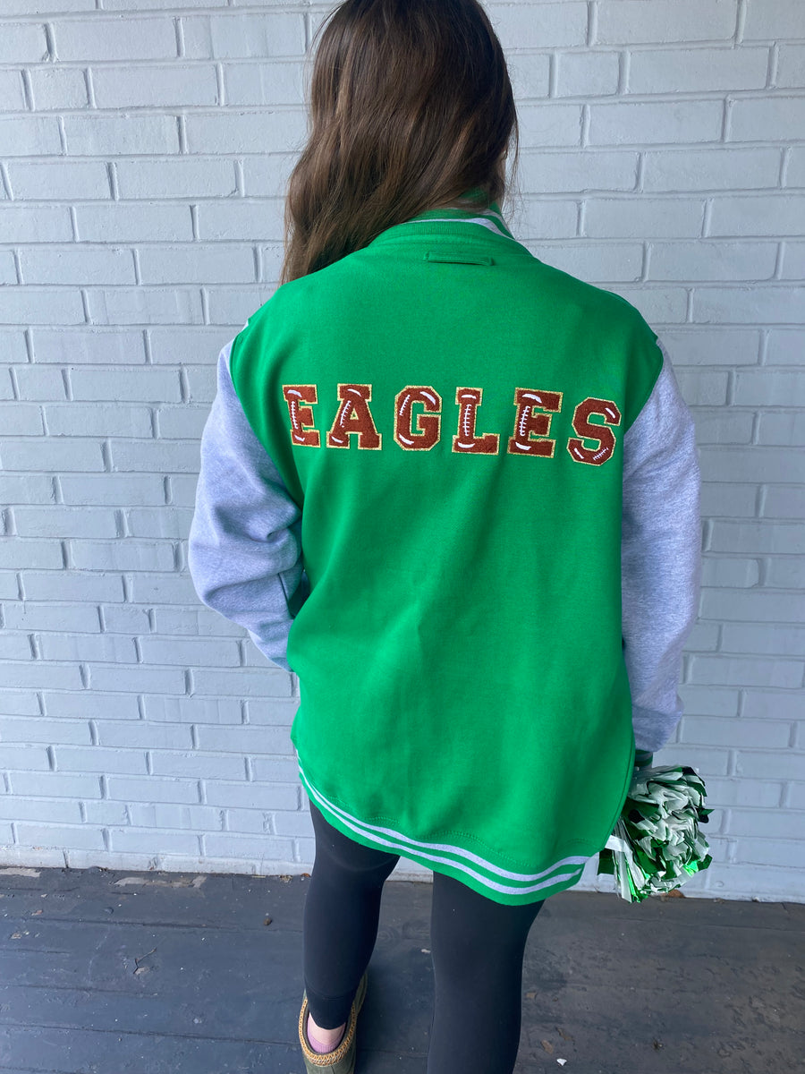 Eagles Varsity Letter Varsity Jacket – Piccolo Boutique LLC