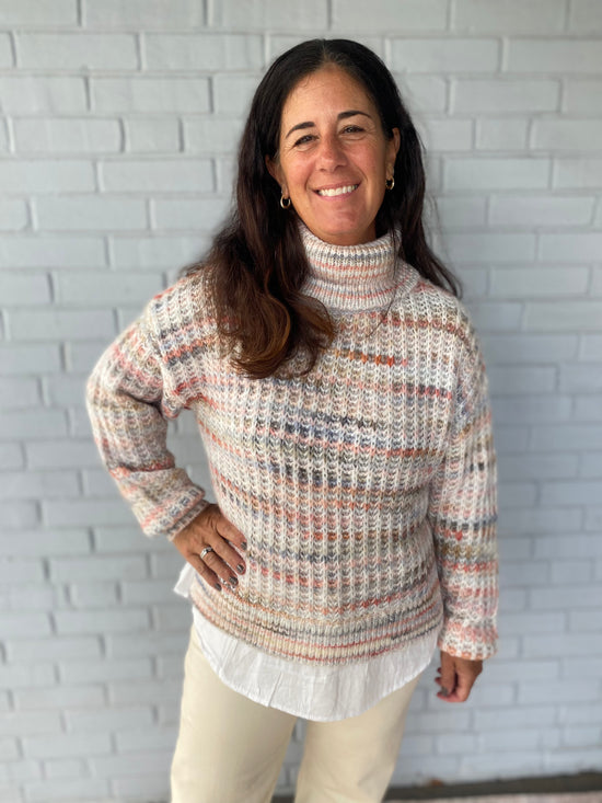 Cotton Candy Turtle Neck