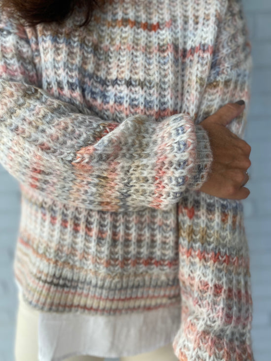 Cotton Candy Turtle Neck