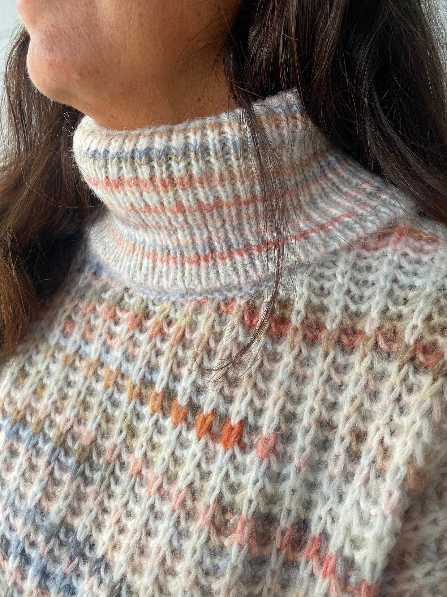Cotton Candy Turtle Neck