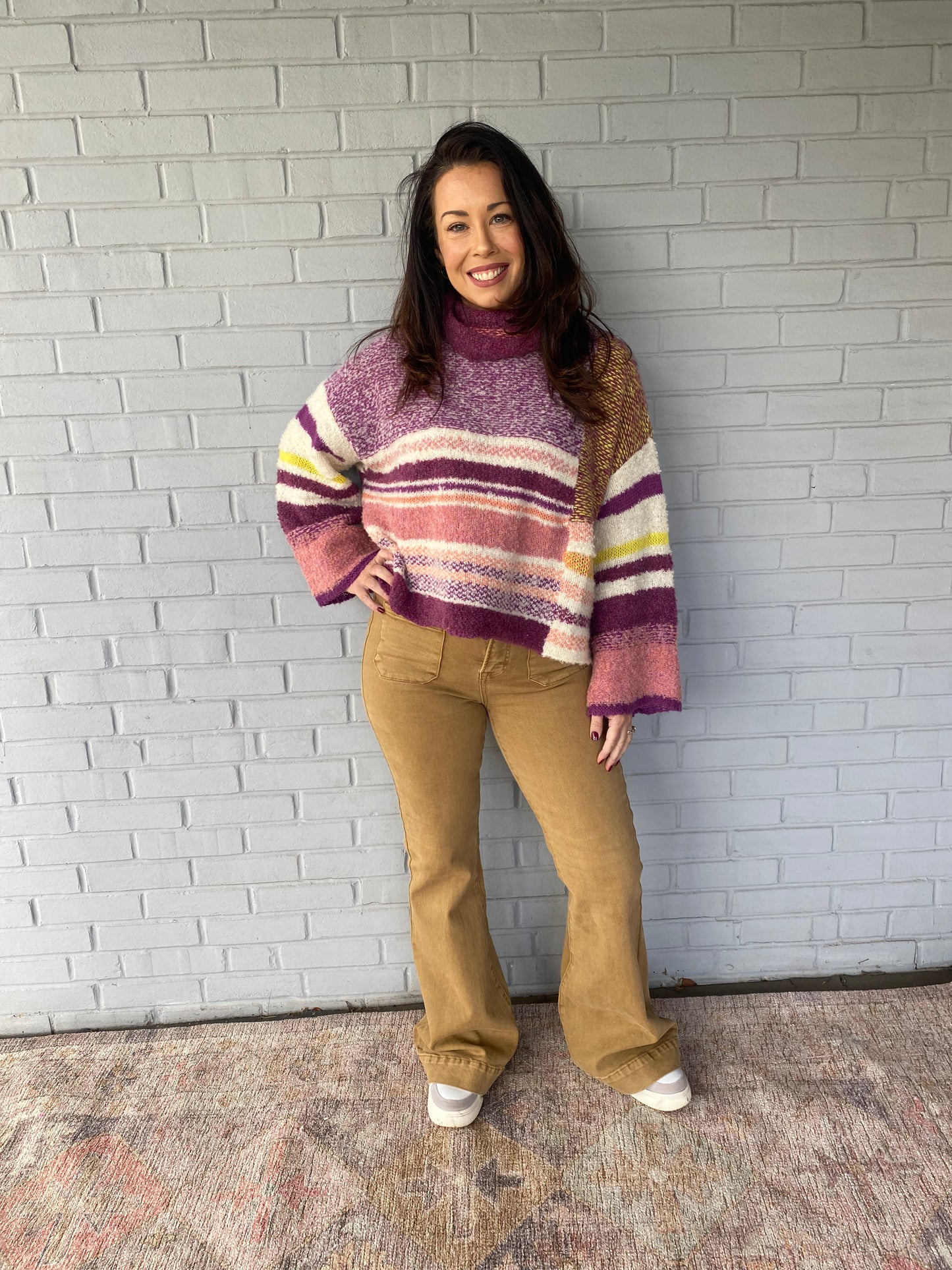 Most Fun Sweater in Mulberry
