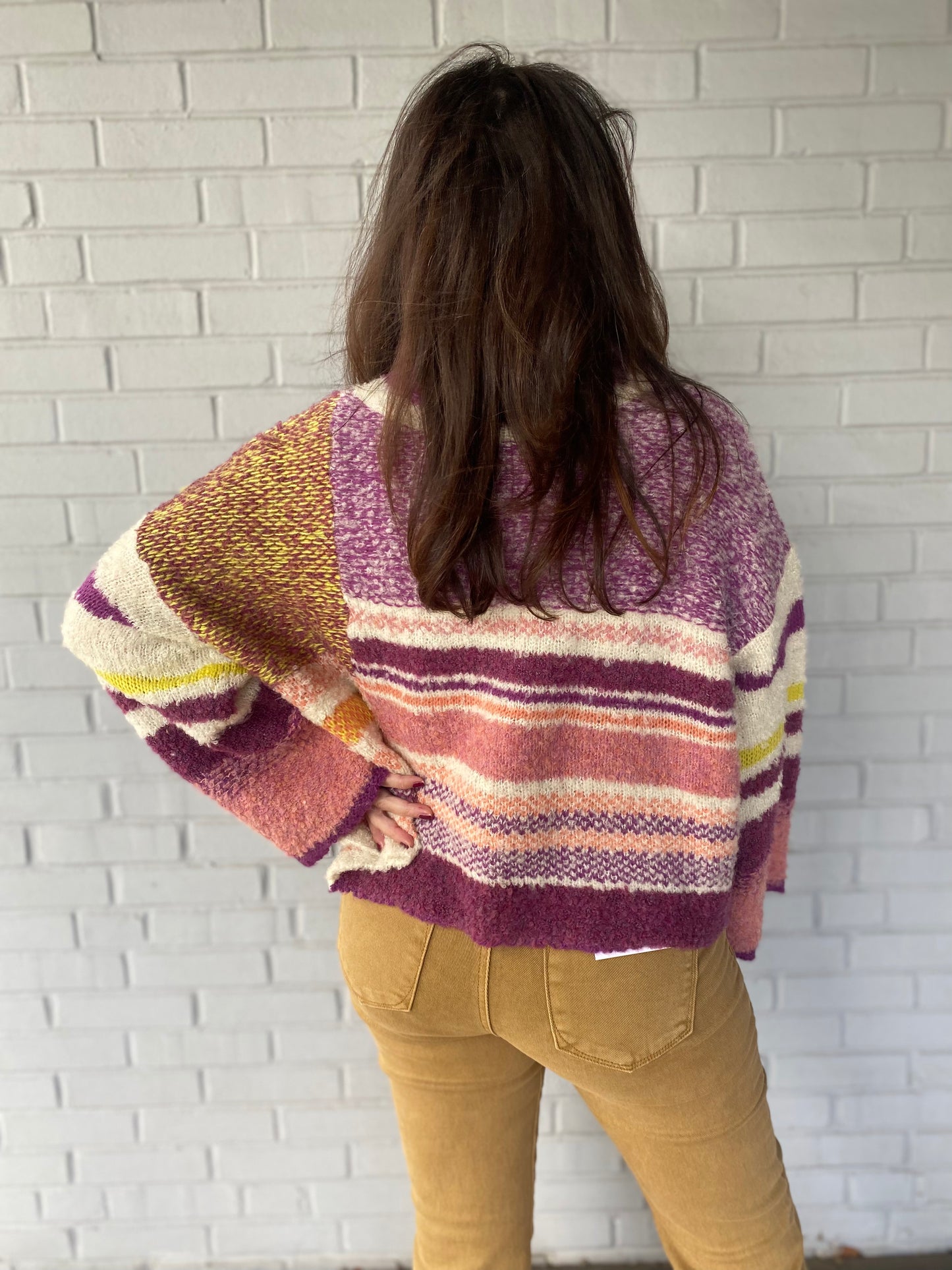 Most Fun Sweater in Mulberry