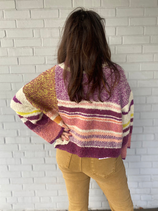 Most Fun Sweater in Mulberry