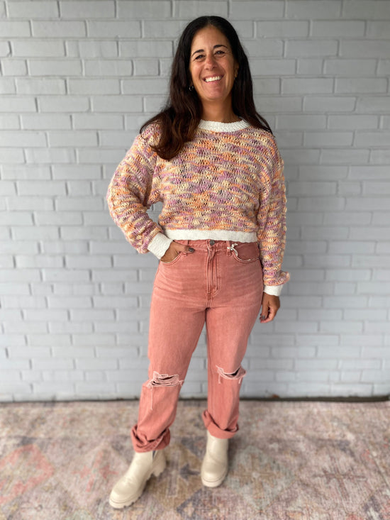 Sunset Waves Sweater