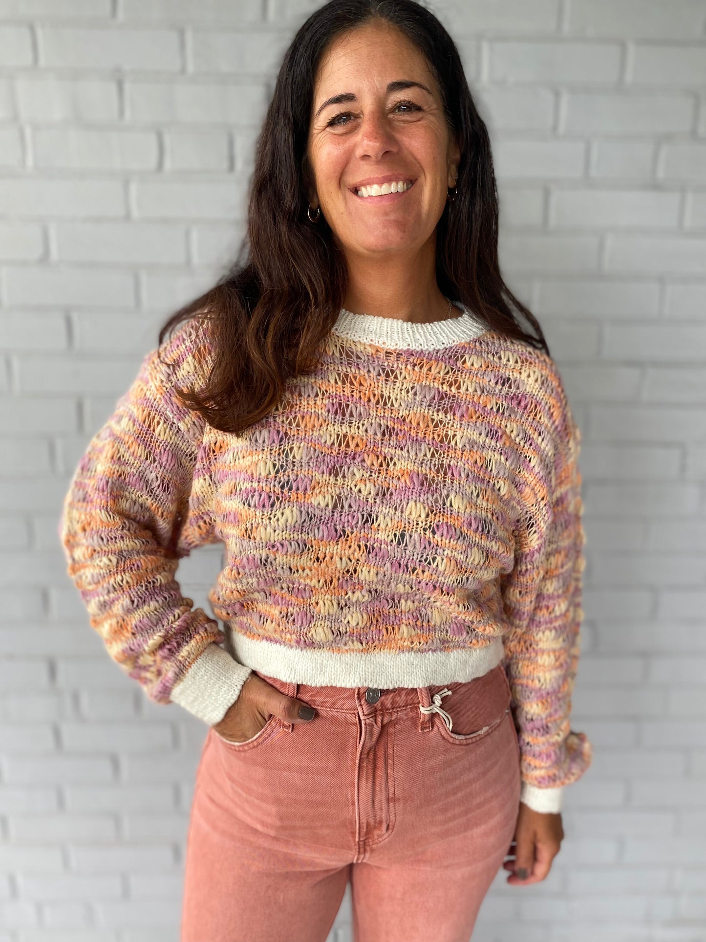 Sunset Waves Sweater