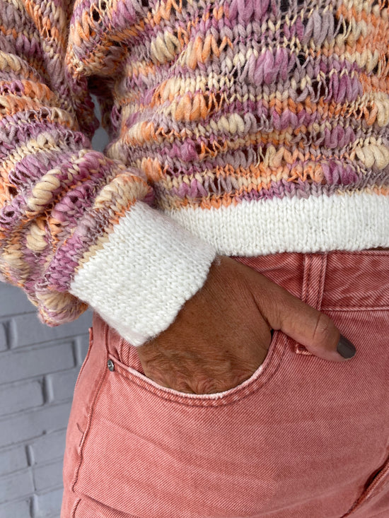 Sunset Waves Sweater