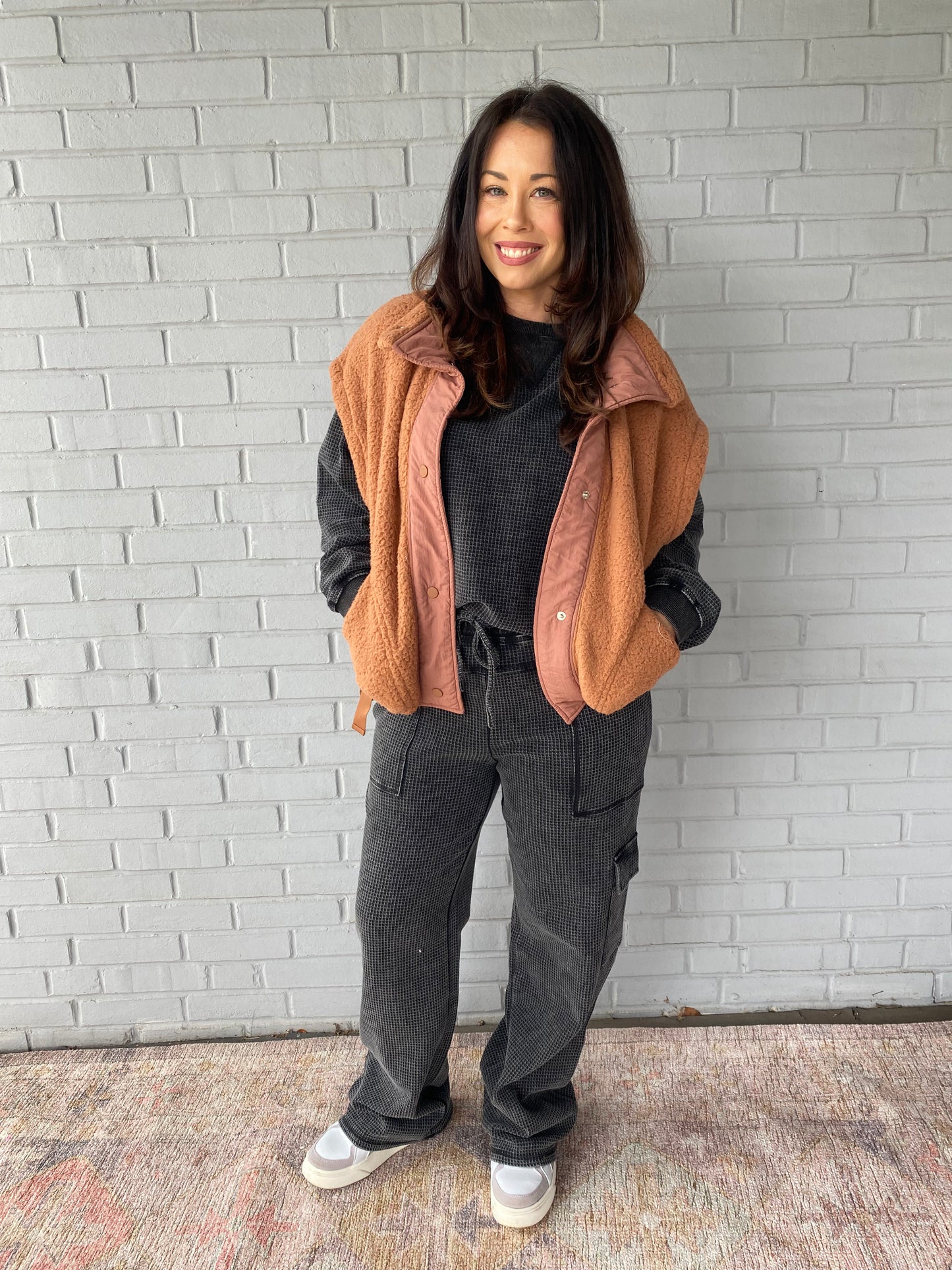 Sherpa Vest Piccolo Boutique LLC