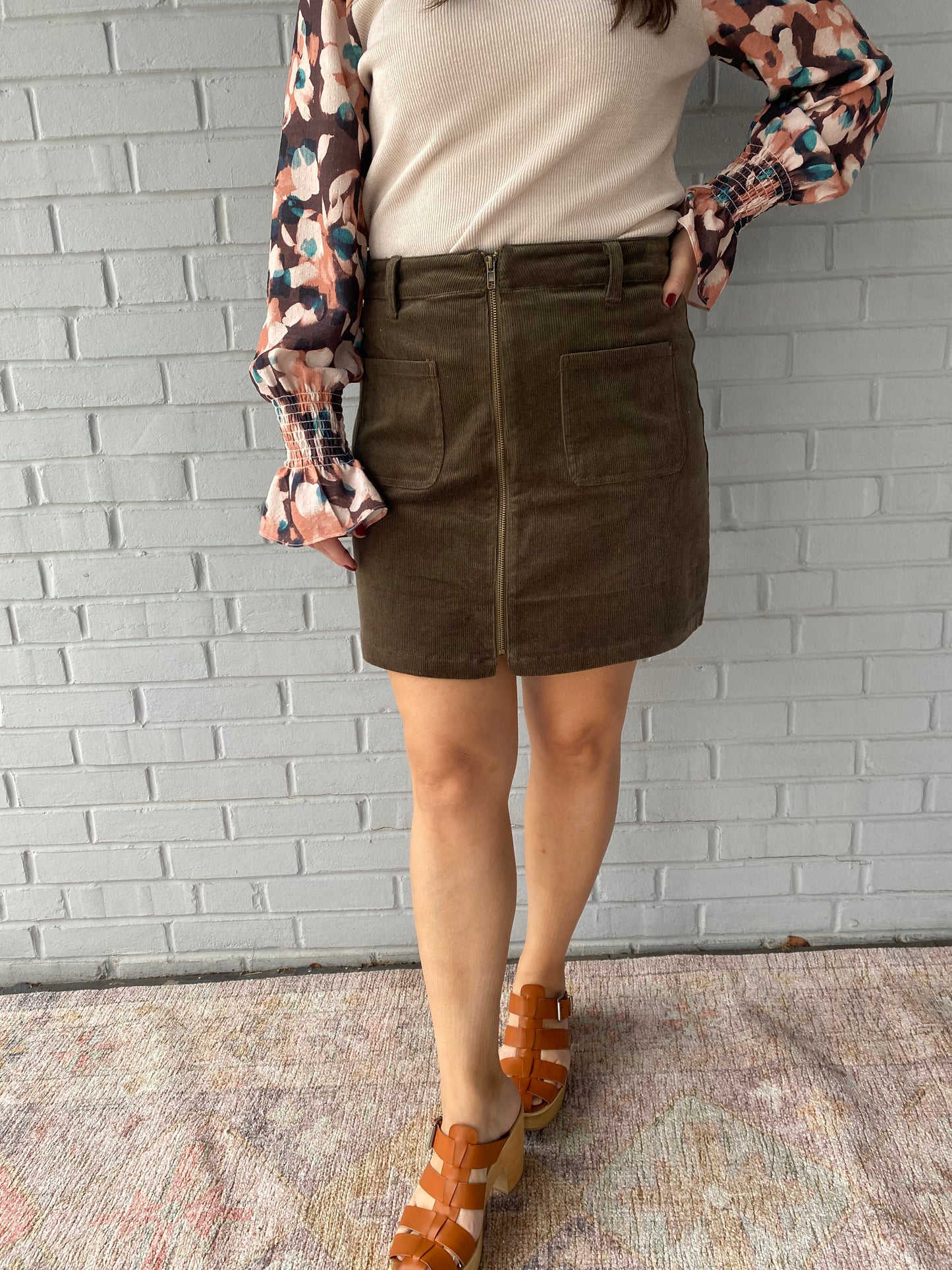 Gina Cord Skirt