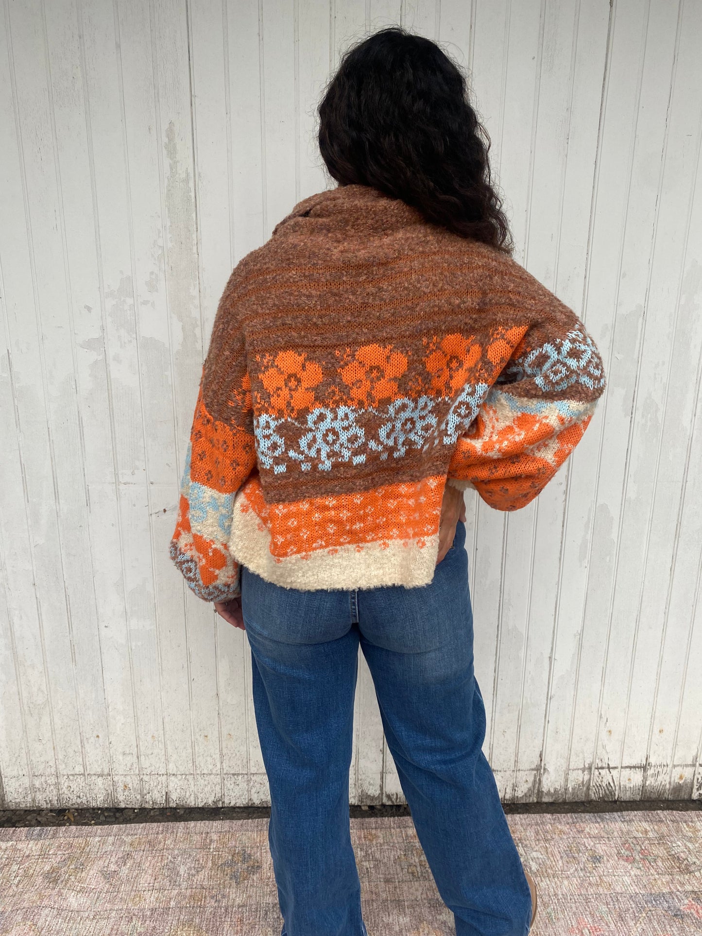 More Fun Sweater Orange