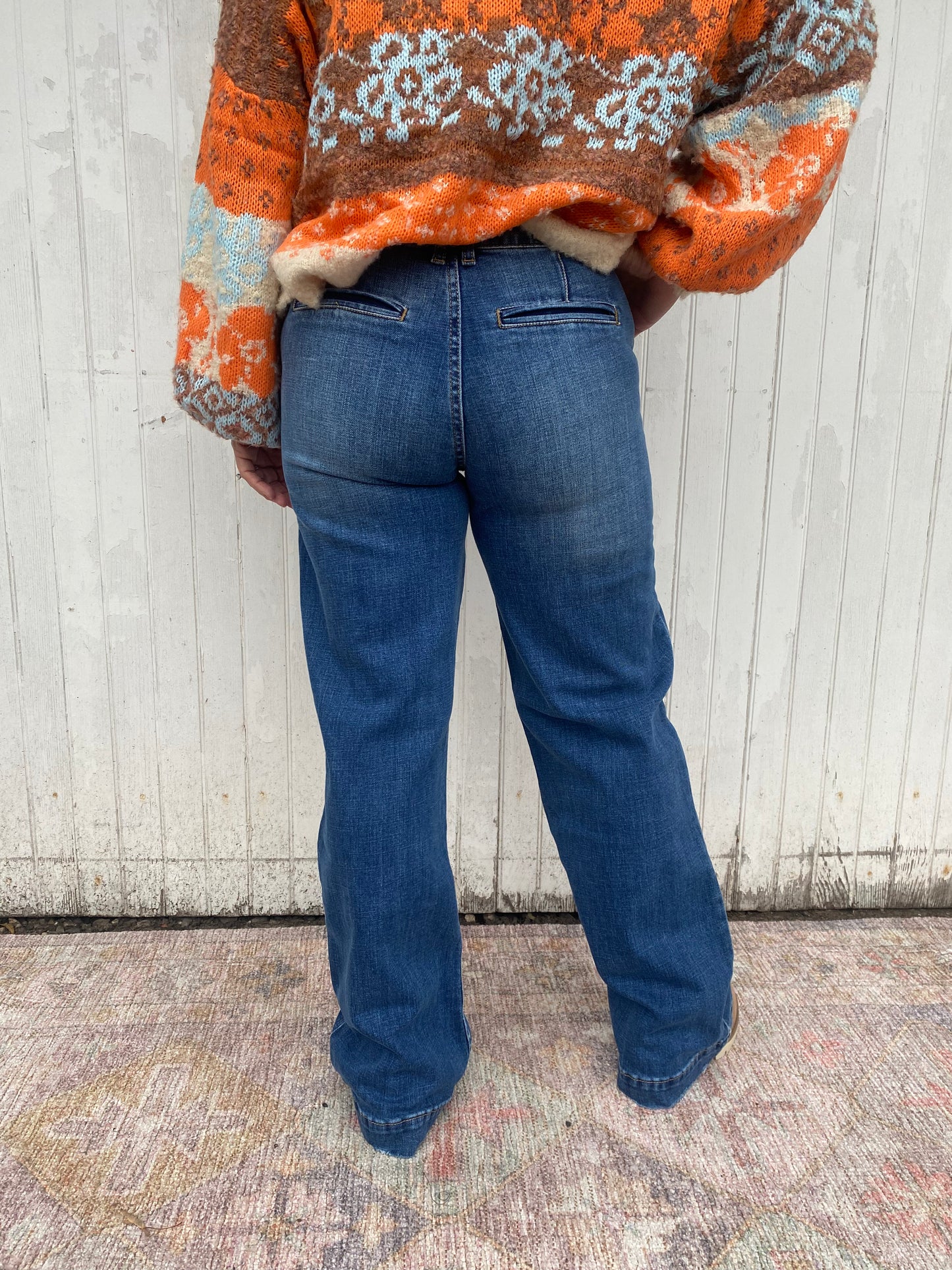 Trudy Trousers in Denim