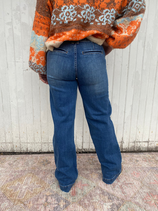 Trudy Trousers in Denim