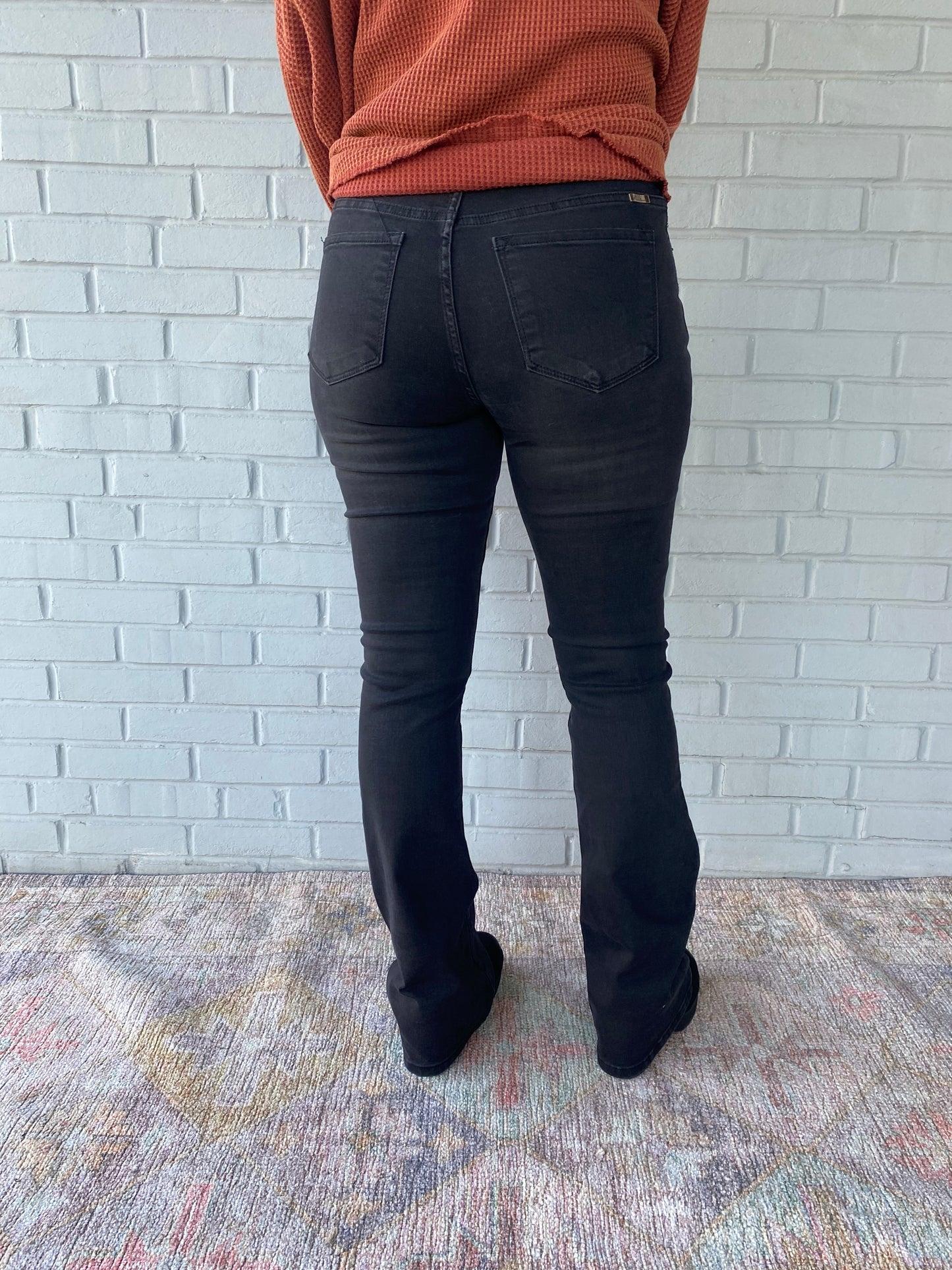 Barb Bootcut Jeans in Black