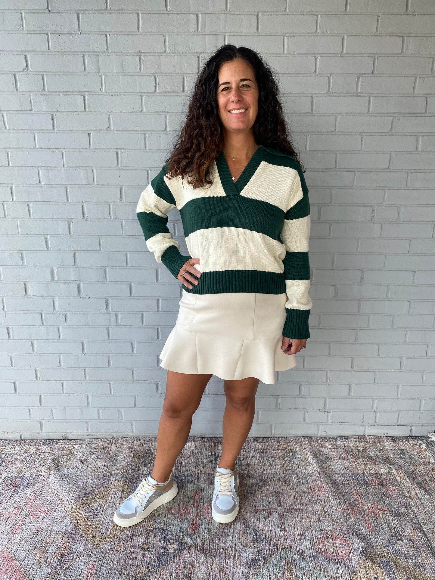 Marco Polo Sweater in Green