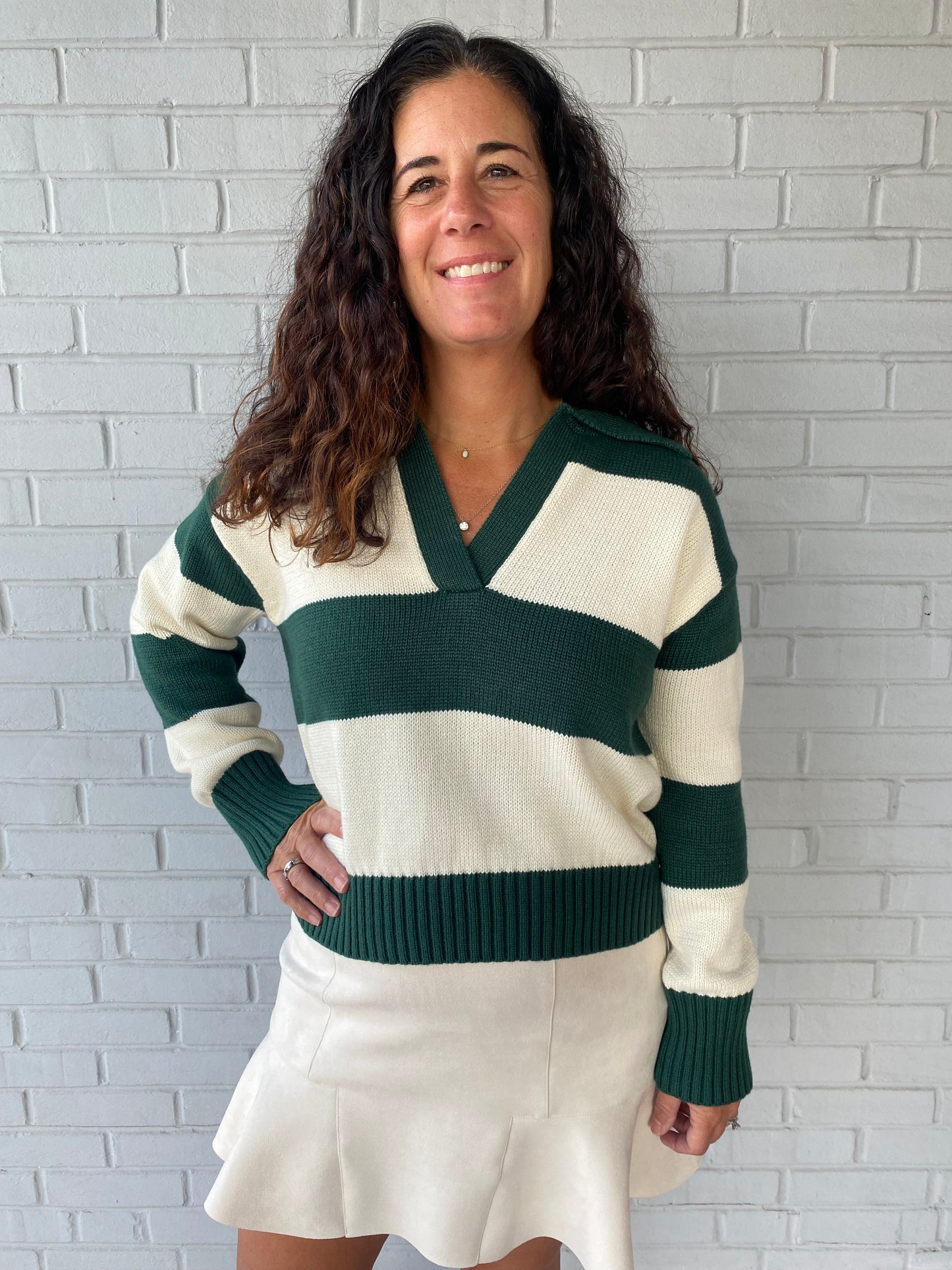 Marco Polo Sweater in Green