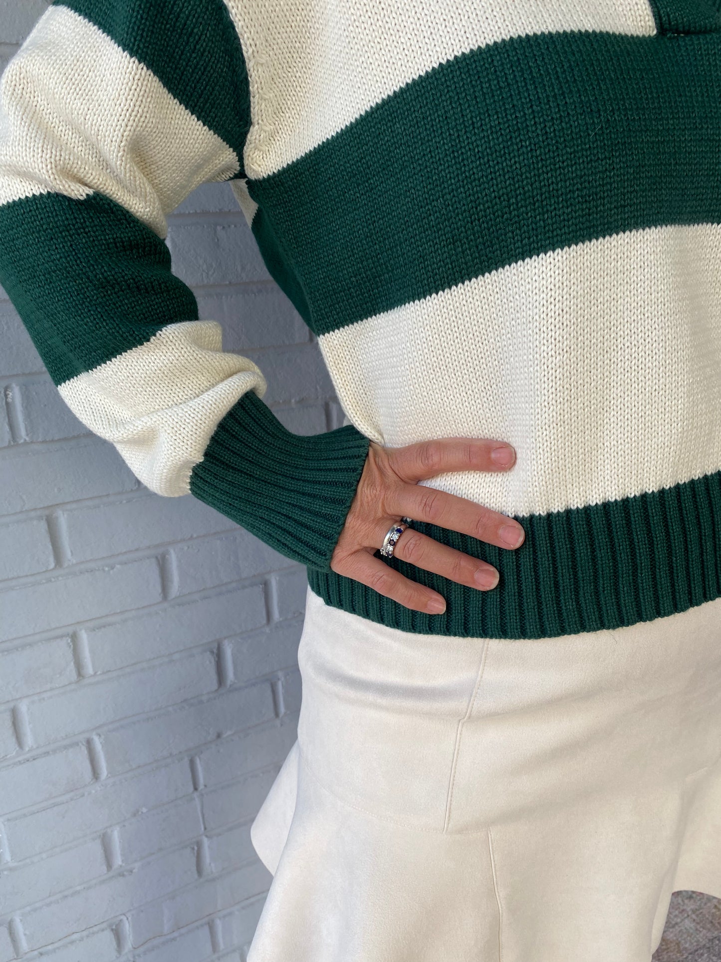 Marco Polo Sweater in Green