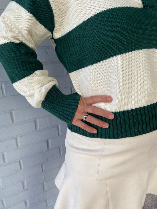 Marco Polo Sweater in Green