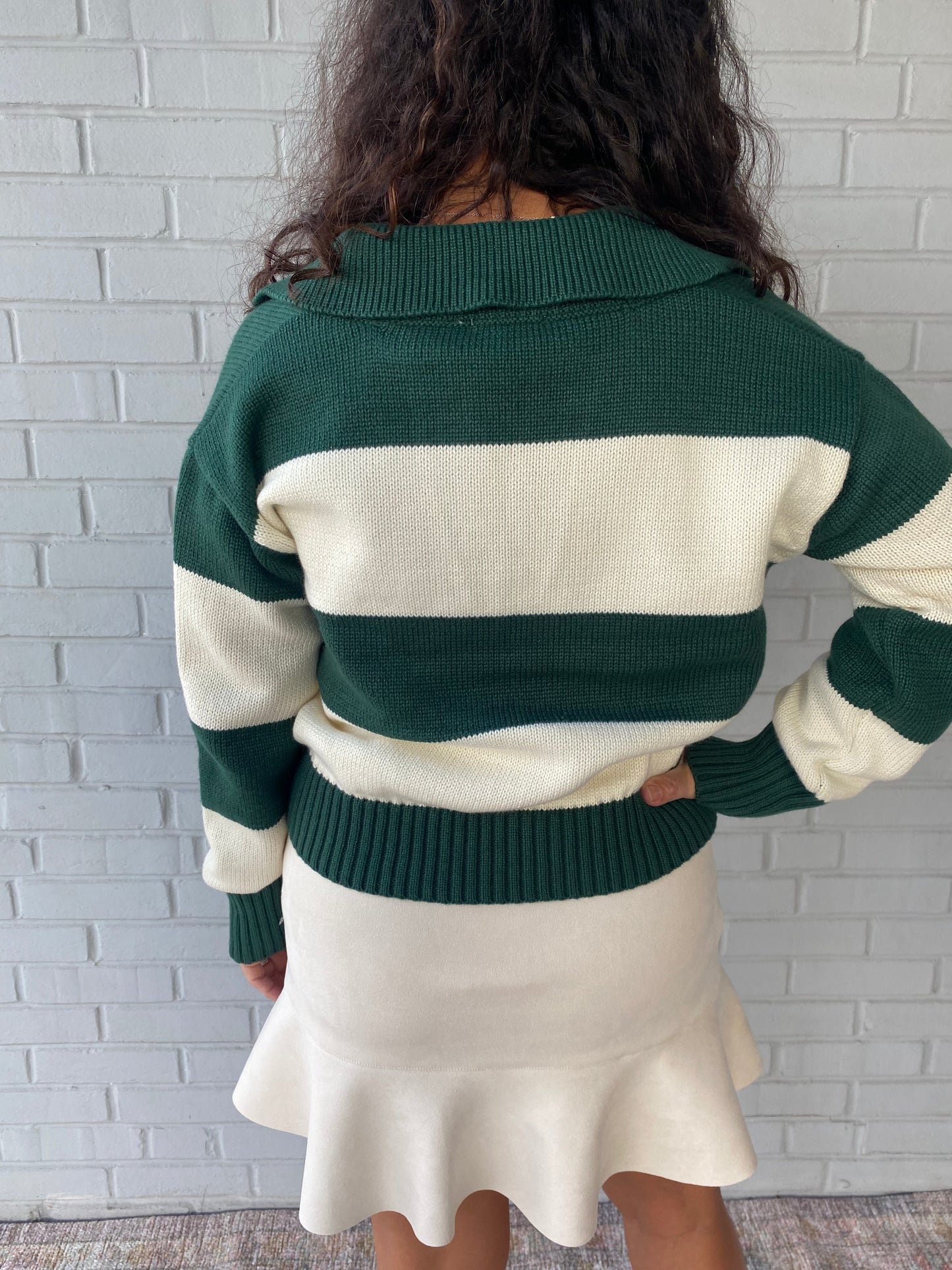 Marco Polo Sweater in Green